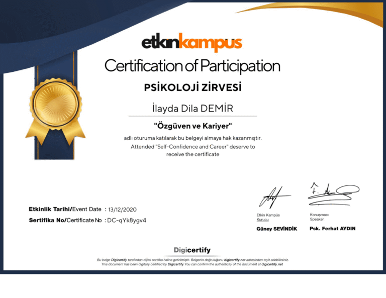 Özgüven Ve Kariyer